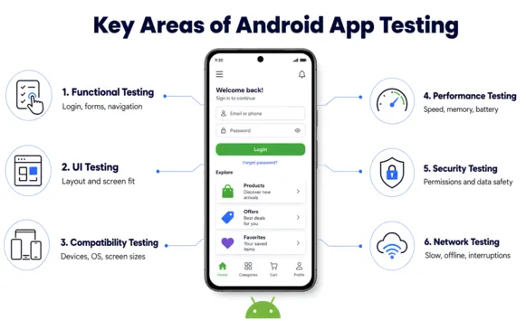 android app testing