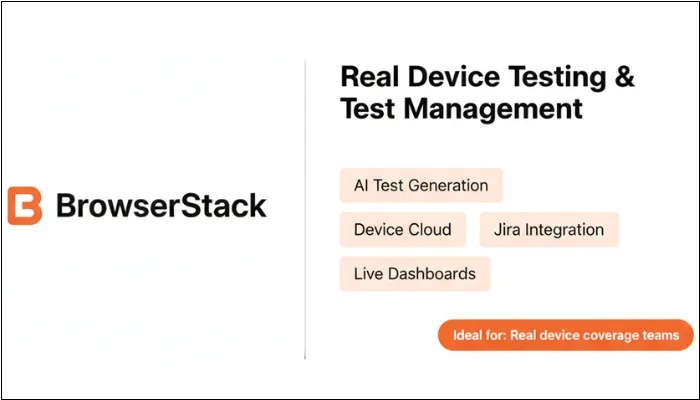 browser stack features