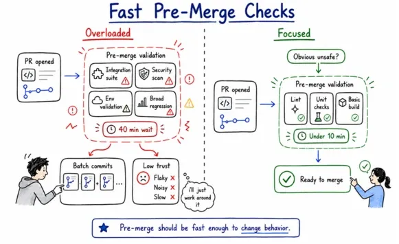 pre merge checks