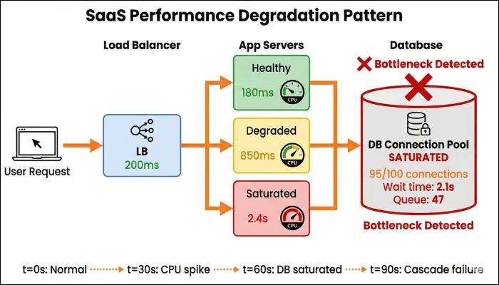 saas performance degradation
