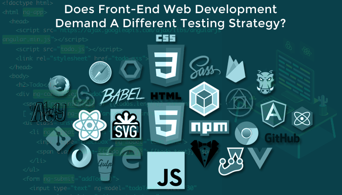 front-end testing strategy