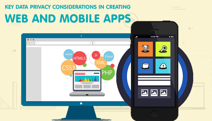 data privacy web apps and mobile apps