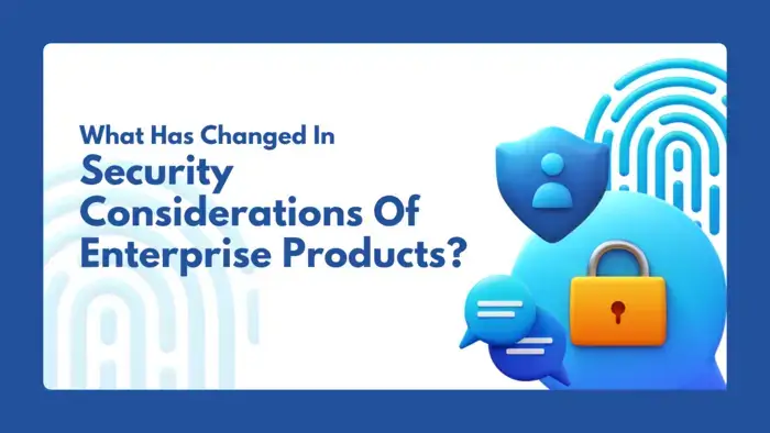 security consideration for enterprise