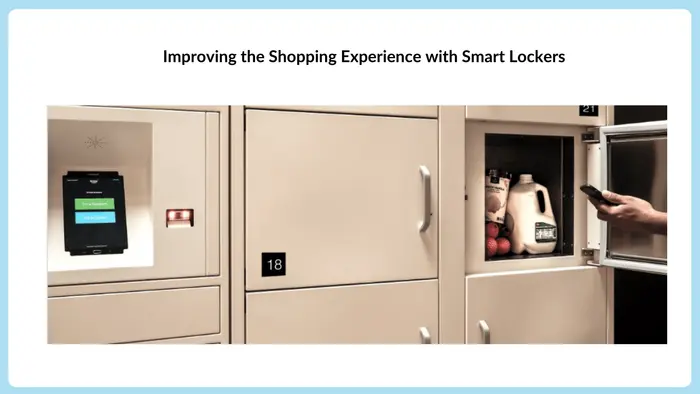 Improving the Shopping Experience with Smart Locker
